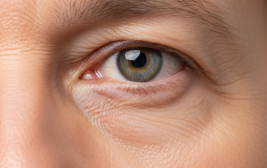 Resultado depois da blefaroplastia inferior